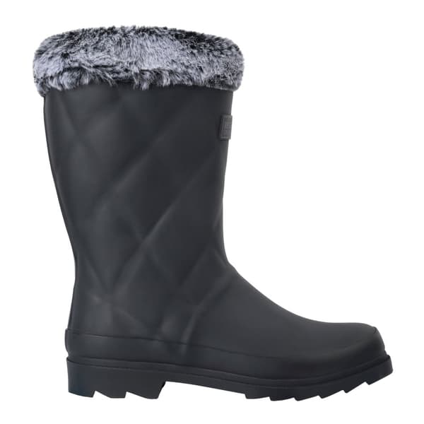 Regatta Womens/Ladies Luxley Faux Fur Lined Mid Cut Wellington Boots