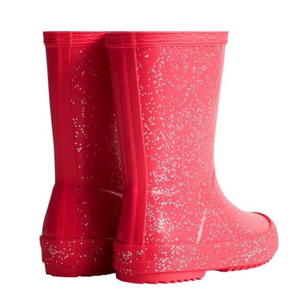 Hunter Girls First Giant Glitter Wellington Boots
