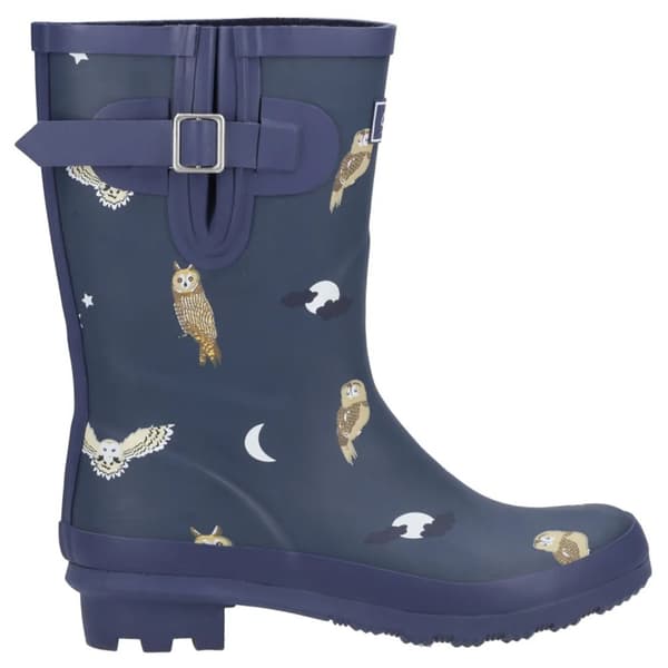 Cotswold Womens/Ladies Woodland Owl Mid Cut Wellington Boots