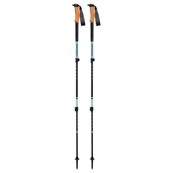 Black Diamond Polakker Trail Cork Kvinde Blå,Sort 100-125 cm