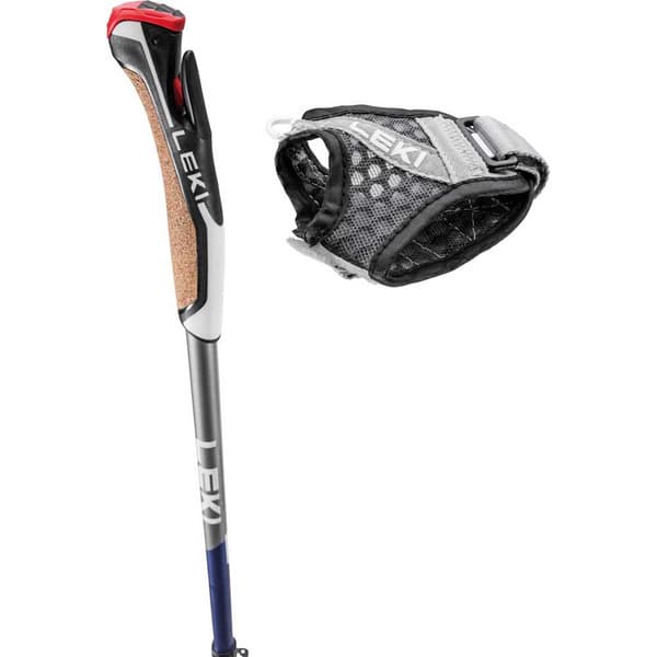 Leki Stænger Traveller Carbon Søvfarvet 90-130 cm