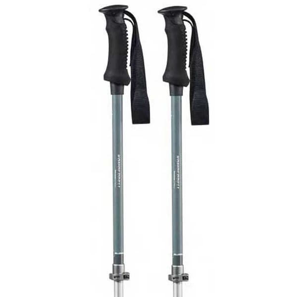 Komperdell Polakker Trekmaster Powerlock Compact Grå 90-120 cm