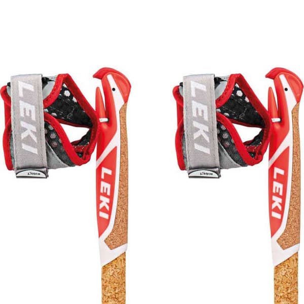 Leki Polakker Vertical K Hvid,Orange,Sort 110 cm