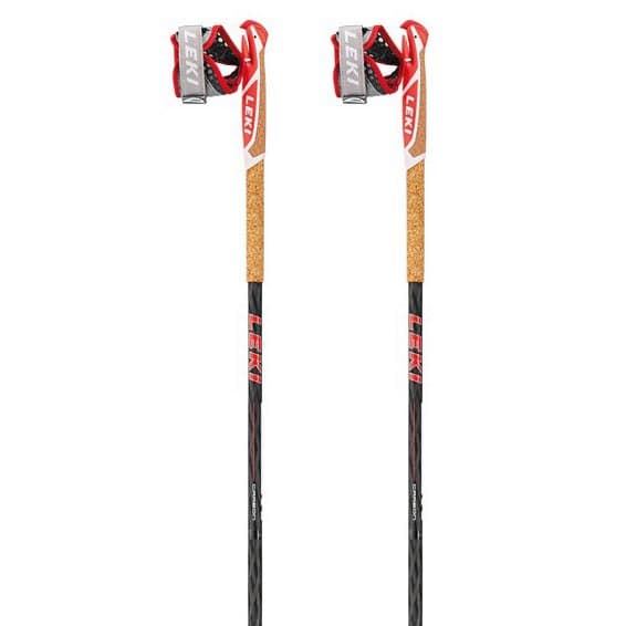 Leki Polakker Vertical K Rød 140 cm