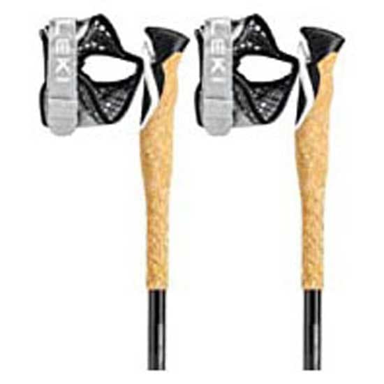 Leki Polakker Cross Trail Lite Carbon Sort 100-135 cm