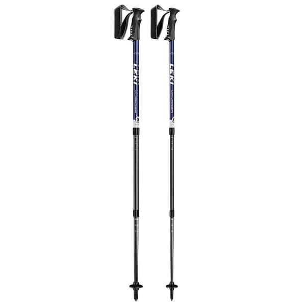 Leki Polakker Voyager Sort 110-145 cm