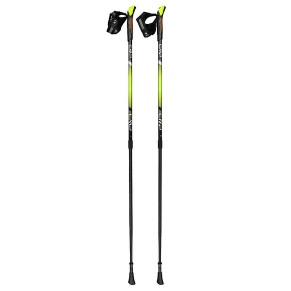 Cmp Maniva Stavgangsstave 3b35997 Gul,Sort 75-125 cm