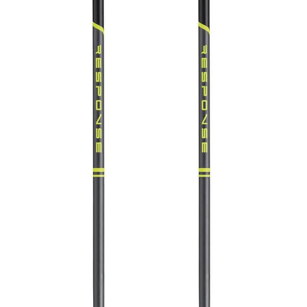 Leki Polakker Response Gul,Sort 125 cm