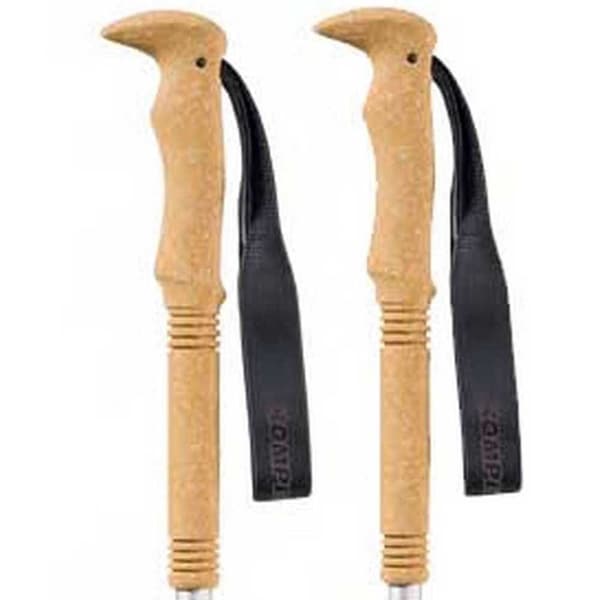 Komperdell Polakker Explorer Contour Cork Grå 105-140 cm