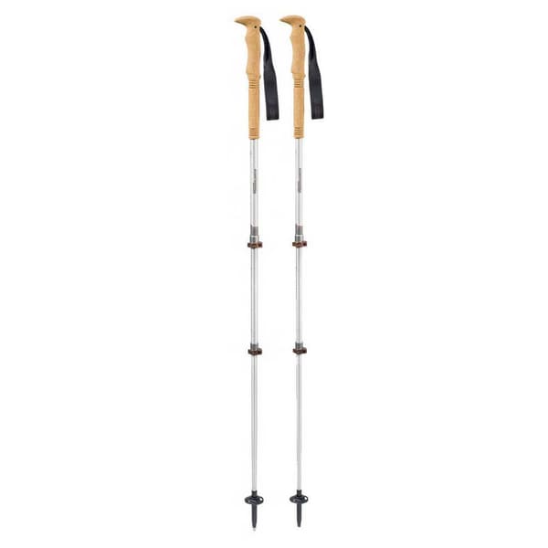 Komperdell Polakker Explorer Contour Cork Grå 105-140 cm