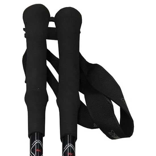 Komperdell Polakker Summit Carbon Powerlock Sort 110-140 cm