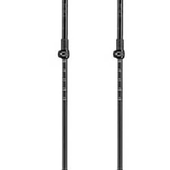 Leki Polakker Black Series Carbon Sort 100-135 cm