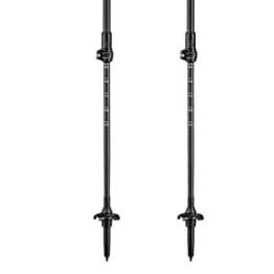 Leki Polakker Black Series Carbon Sort 100-135 cm