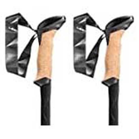 Leki Polakker Black Series Carbon Sort 100-135 cm