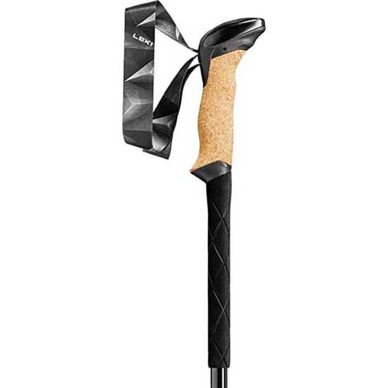 Leki Polakker Black Series Carbon Sort 100-135 cm