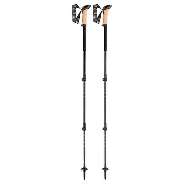 Leki Polakker Black Series Carbon Sort 100-135 cm
