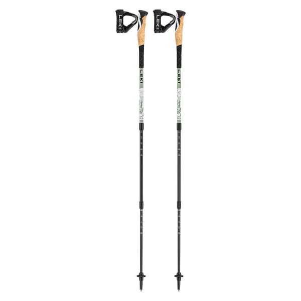 Leki Stænger Cross Hike Carbon Søvfarvet 100-135 cm