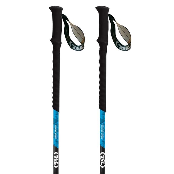 Tsl Outdoor Stolpar Tour Aluminium 3 Cross Twist Blå 72.5-140 cm