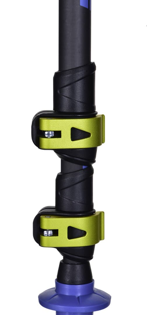 VIKING CARBO LITE TREKKING STANGE SORT/LIME