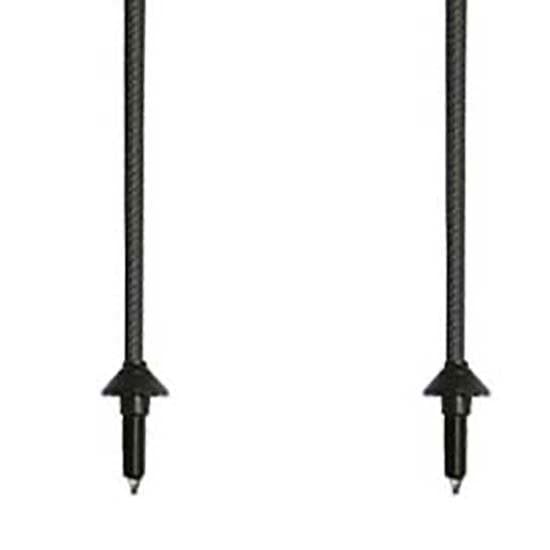 Gabel Fld Carbon Stavar Silver 120 cm
