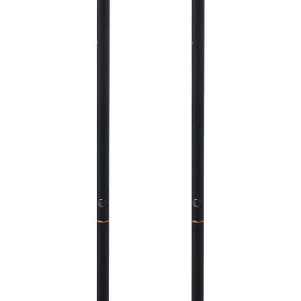 Komperdell Carbon.fxp Trail Pæle Orange,Sort 125 cm