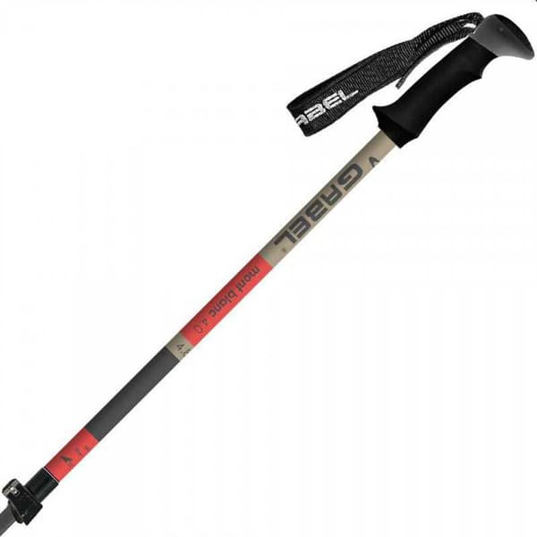 Gabel Montblanc 4.0 Alu Telescopic Pylväät Vihreä 66-142 cm