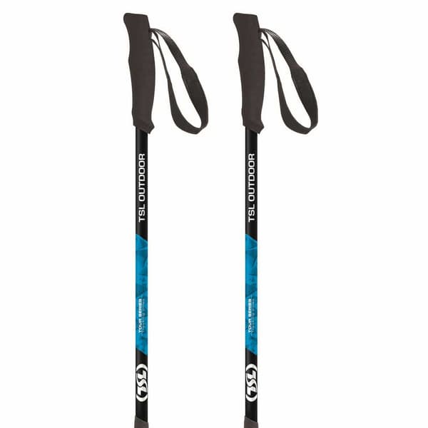 Tsl Outdoor Tour Aluminium 3 Light Twist Pylväät Sininen,Musta 72.5-140 cm