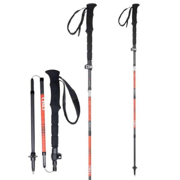 Tsl Outdoor Hiking Carbon 5 Cross Spadserestokke Søvfarvet