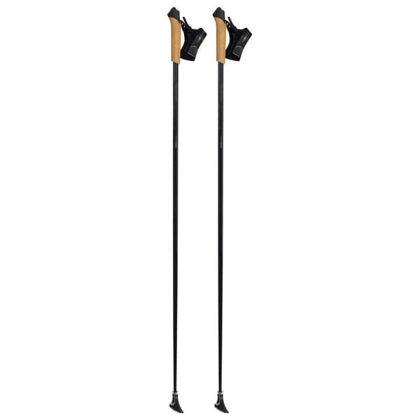 Komperdell Levante Carbon Pæle Sort 135 cm