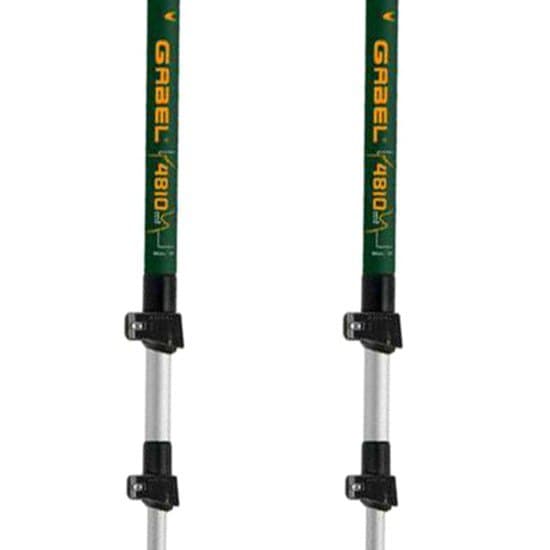 Gabel Montblanc Tour Alu Telescopic Pæle Grøn 66-144 cm