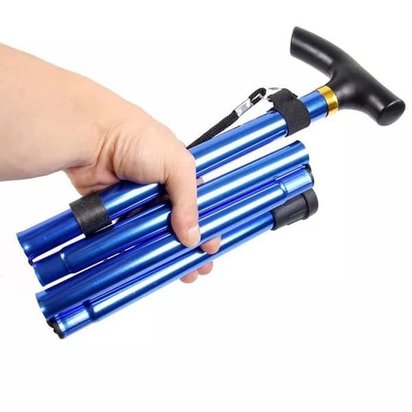 Fällbara kryckor käpp höjdjusterbar aluminium