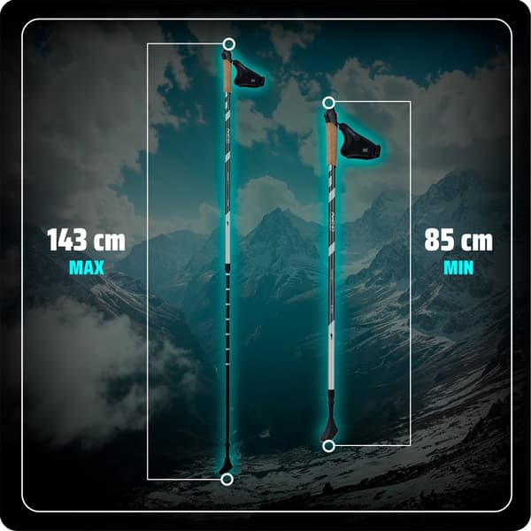 Trekkingstavar NS-383 Neo-Sport