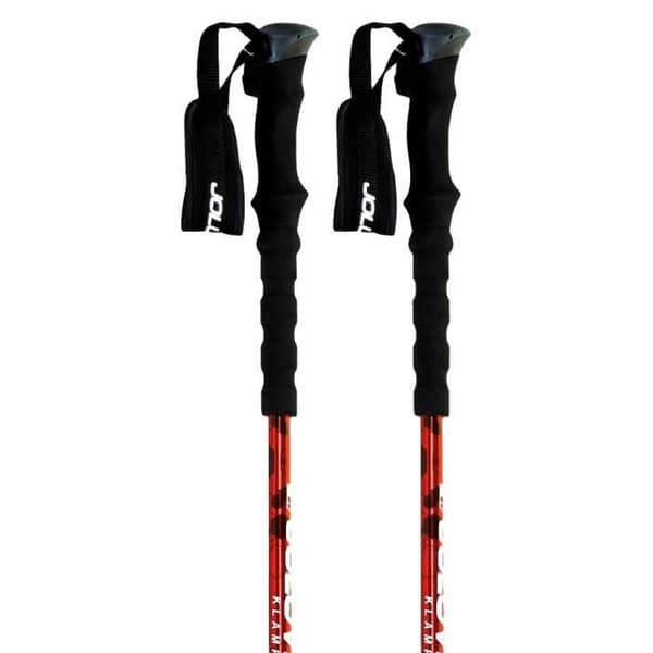 Trekking-stavar - JOLUVI - Klamp - Profoamhandtag - Låssystem - 67 cm