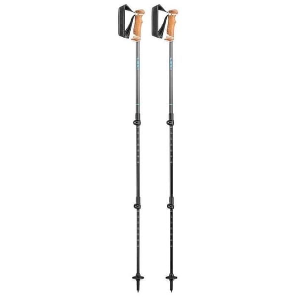 Vandringsstavar - LEKI - Lhasa - Aluminium HTS - 234 gram - Svart