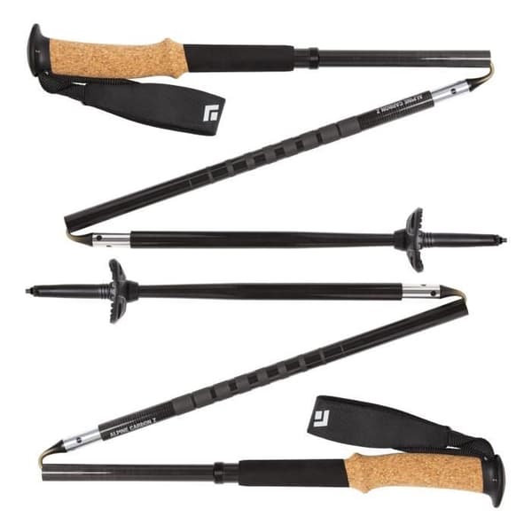 Vandringsstavar - Black Diamond - Alpine Carbon Z Z-stavar - Carbon - 100 cm - Svart