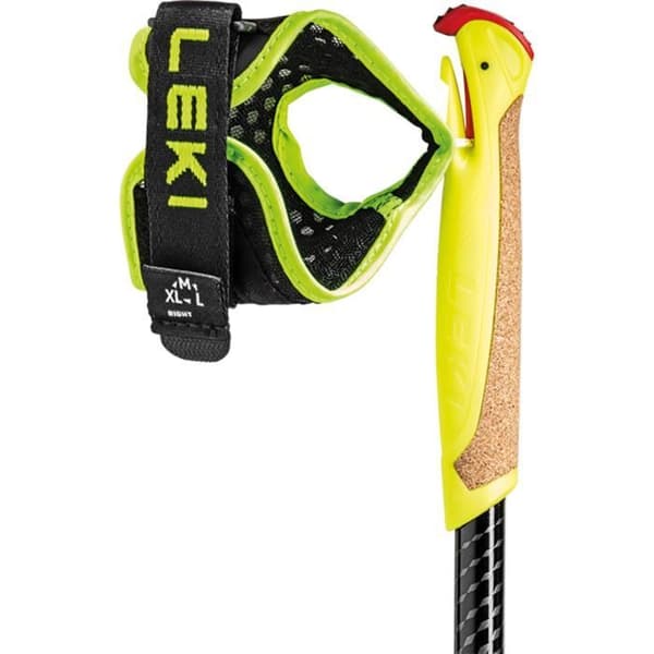 Leki Evotrail FX One Ta stång - svart/neongrön - 125 cm