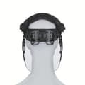 Miniatyrbild 4 av 4: uvex pheos ansiktsskydd 9790170 Svart nackskydd