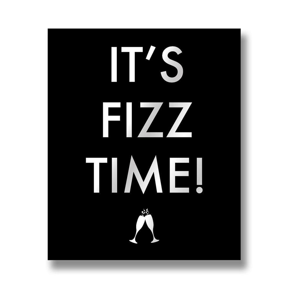 Hill Interiors Dess Fizz Time citat väggplakett