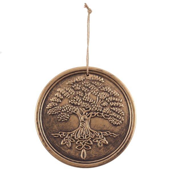Lisa Parker Terracotta bronzeplade med livets træ af bronze Bronze One Size