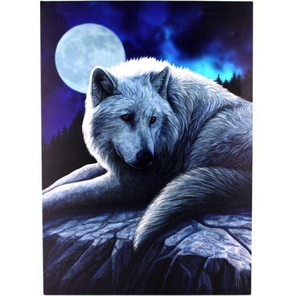 Lisa Parker Guardian of the North Plaque Blue Small