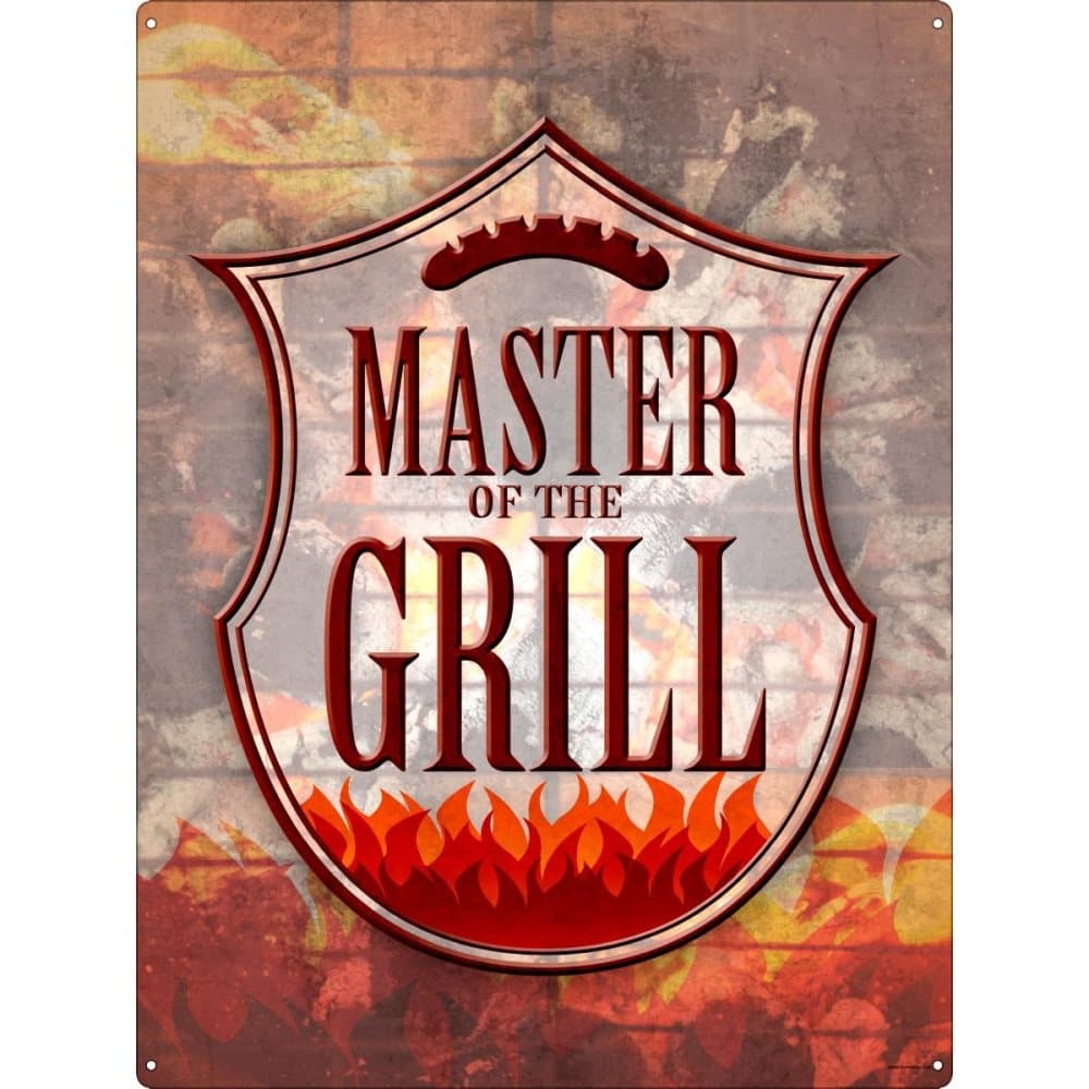 Grindstore Master Of The Grill Tin Sign