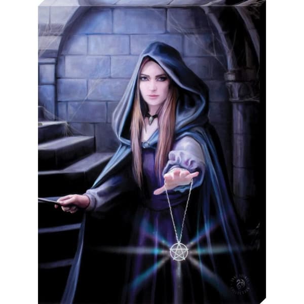 Something Different Light In The Darkness Canvas Plaque Blue/Grey One Size