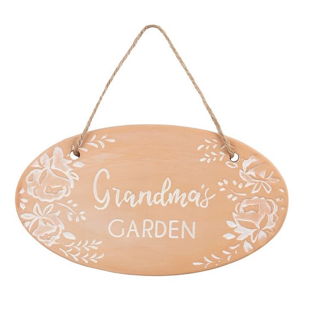 Something Different Grandmas Garden terrakottaplakett
