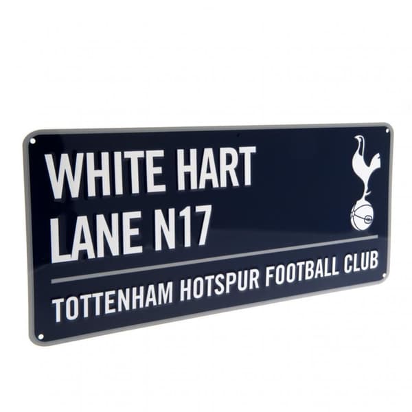Tottenham Hotspur FC Official Street Sign Navy One Size