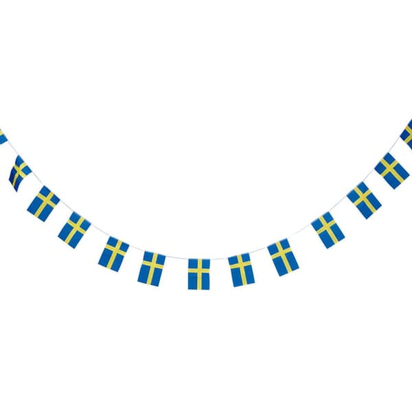 Girlander Sverigeflagg