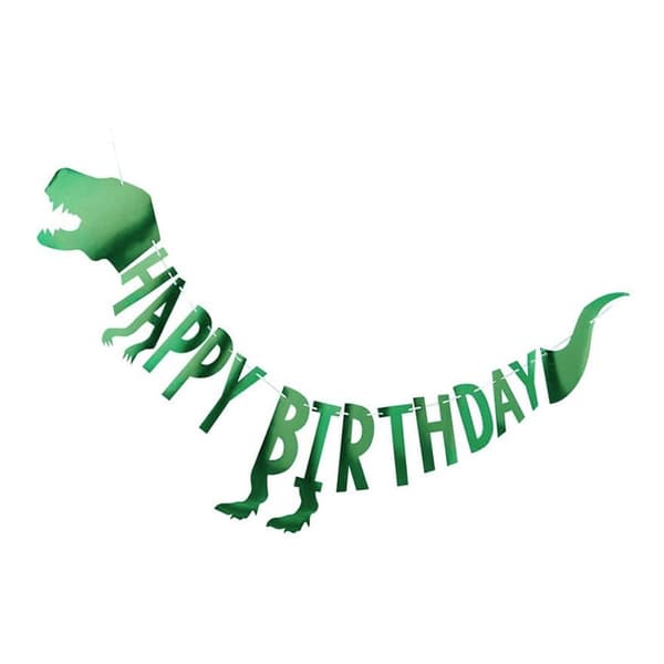Girlander Happy Birthday Dinosaur