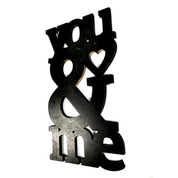 You & Me valentines day love home decoration 53cm