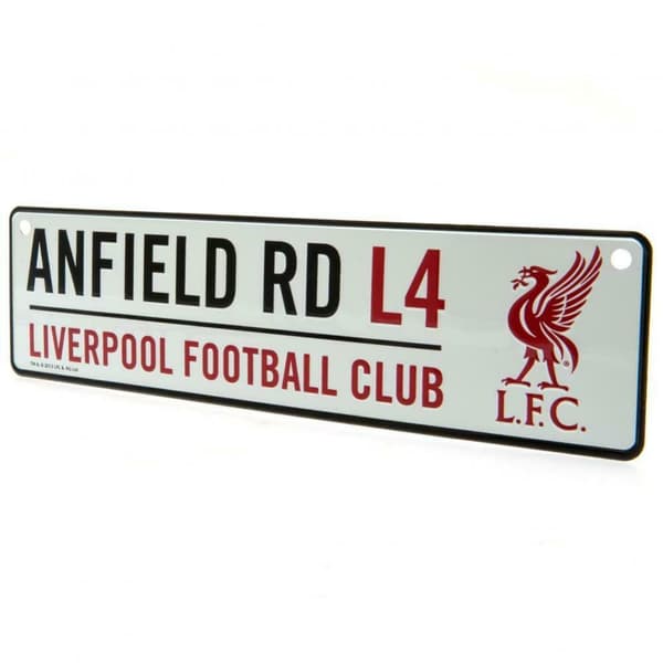 Liverpool FC Anfield-vinduesskilt