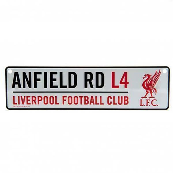 Liverpool FC Anfield-vinduesskilt