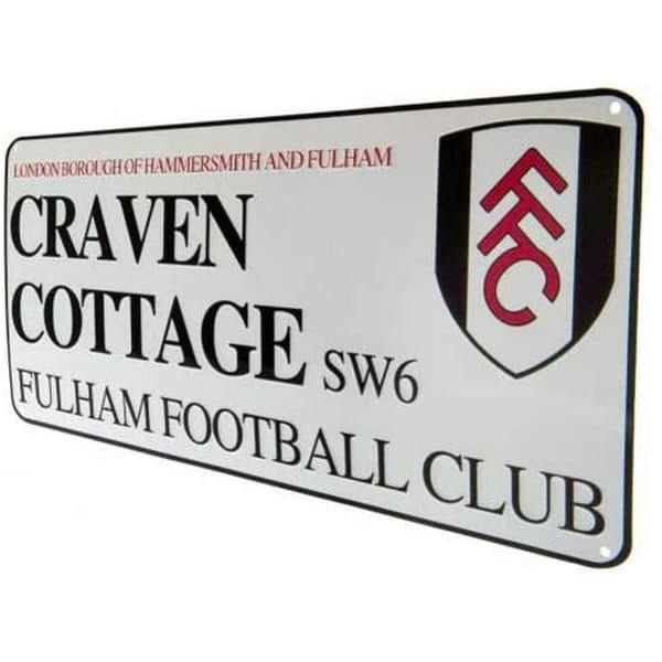 Fulham FC Craven Cottage Plaque